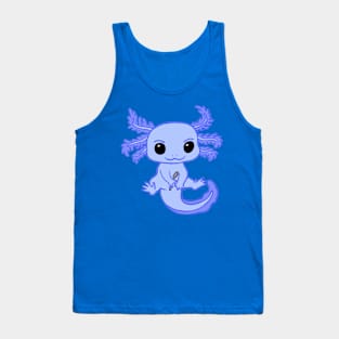 Spoonie Axolotl (Blue) Tank Top